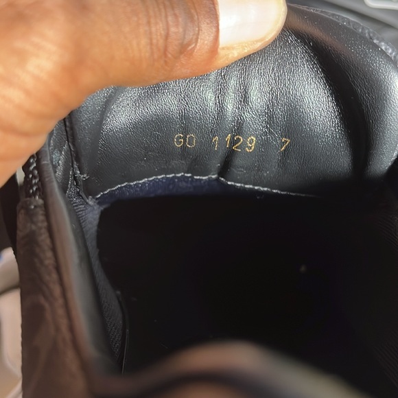 Louis Vuitton black runway men sneakers - Picture 8 of 9